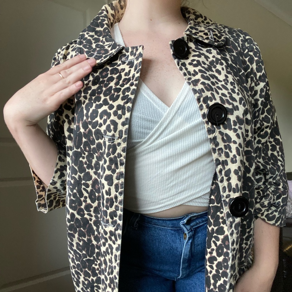 Vintage Cheetah coat